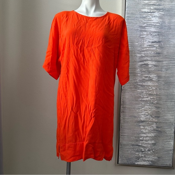 H&M Women’s Short Sleeve Shirt Dress Size 8 - Picture 1 of 12
